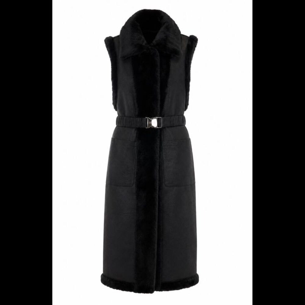 Liu Jo Women Faux Shearling Vest
